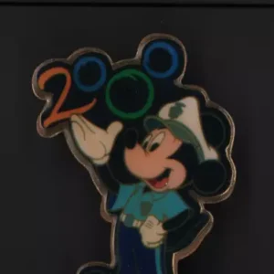 Walt Disney World Police Security Officer Mickey Mouse Cast Badge Yr