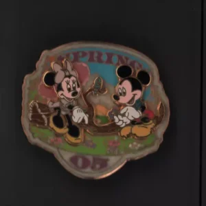 Disney Pin - Wdw - Four Seasons  Spring 2005 - Mickey Minnie