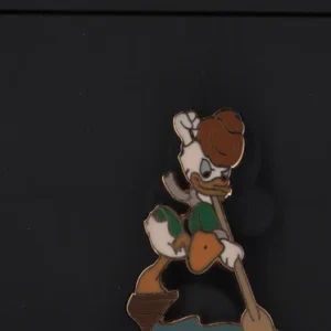 3330 Disney collector pin, Colonial Louie the duck with an Oar