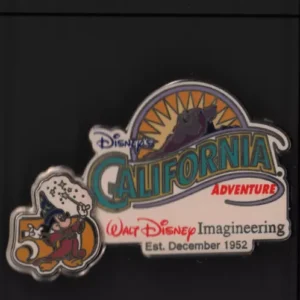 Disney WDI Imagineering 50th Anniversary California Adventure DCA Pin Color LE