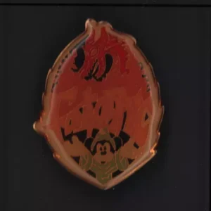 Disney Wdw Fantasmic Sorcerer Mickey Mouse Glow Dark Pin