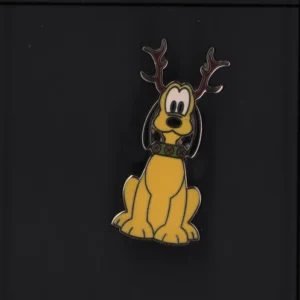 Disney Pin Mickey Mouse as Wooden Soldier and Pluto As Reindeer Pin 2 Pin