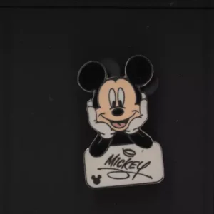 2006 Hidden Mickey - Mickey Mouse Signature - Disney Character Pin
