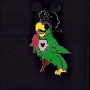 2007 DISNEY PIN CAST LANYARD SERIES GREEN PIRATE ...