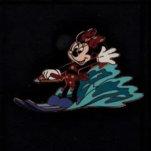 DISNEY PIN Minnie WATER SKING LIMITED 2000