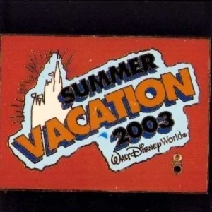 Disney Pin Summer Vacation 2003 Walt Disney World