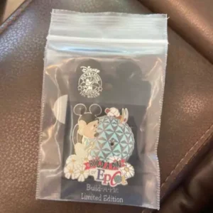 Disney LE Epcot Build a Pin Mickey Pin