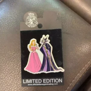 Disney LE Aurora and Maleficent  Pin