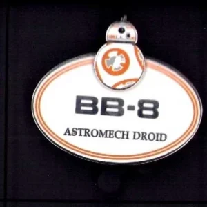 Disney Disneyland Star Wars Astromech Droid BB-8 Cast Name Tag ...