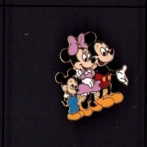MICKEY MINNIE FAMILY LITTLW BOY MORTIE GOLD TONE Disney Pin (A4)