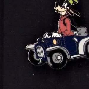 Disney WDW Goofy in a Blue Car Travel Company 2004 Pin