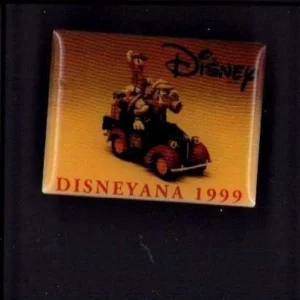 Disney Pin 1382 Gallery Event Piece 1999 Disneyana Convention ...