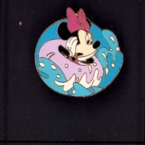 Disney Trading Pin WDW Hidden Mickey Inner Tube Minnie