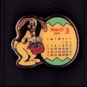 EASTER BUNNY GOOFY+BASKET MARCH 2001 LE TOKYO TDL ...