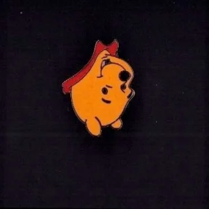 Cute Characters - Piglet, Pooh - Face - 2 Disney Pins 40487 & 40956