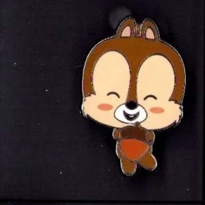 Acorn Cutie Disney Big Head Cute Character Chip Pin
