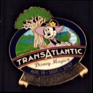 2007 Disney LE 3D Pin DCL Transatlantic Cruise Canary Islands ...