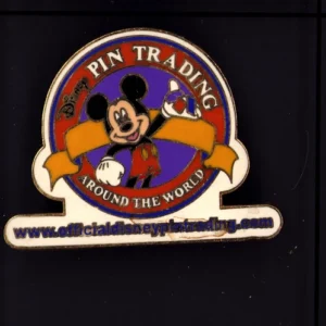 DIsney WDW Official Pin Trading Around The World Website Logo ...