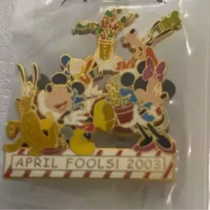 Disney Fav Five April Fools 2003 Pin