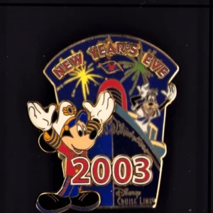 DCL - New Years Eve 2003 (Mickey, Goofy) Cruise Line LE 1000