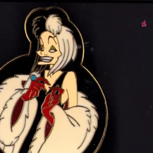 WDW Cruella De Vil Hand in Hand 101 Dalmatians 2000 Disney Pin ...