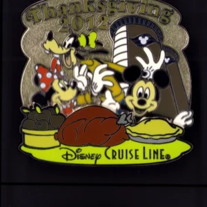DCL Cruise Line Thanksgiving 2012 Mickey Minnie Goofy LE ...