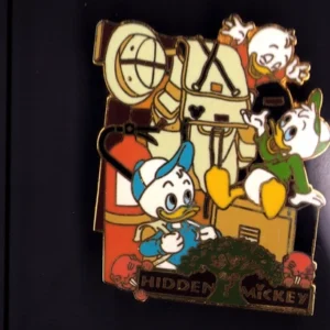 Hidden Mickeys #6 Nephews Disney Pin 18924