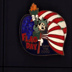 DISNEY WDW FLAG DAY JUNE 14TH 2002 MINNIE MOUSE ...