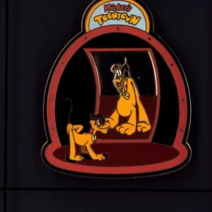 Mickey's Toontown of Pin Trading Event Funhouse Mirror Pluto Pin ...