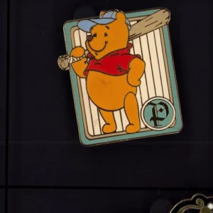 Disney WDW Lanyard Pin Series Winnie The Pooh Pitcher Baseball ...