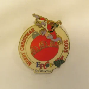 Disney   Merry Christmas 2005 Epcot  Figment pin