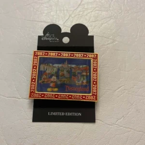 Disney Disneyland Fab 5 Anniversary Lenticular Pin