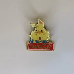 Disney   White Rabbit 15th Anniversary CocaCola Pin