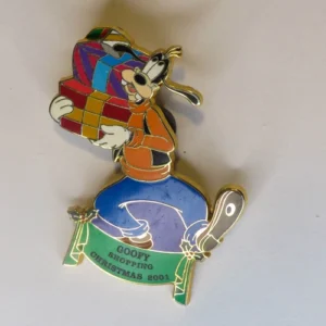Disney WDW - goofy - night before Christmas 2001 (BROKEN PIN) Pin