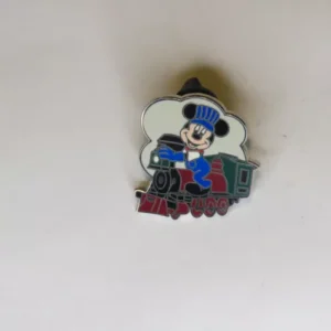 Disney PWP   Train Conductor Mickey Mouse Pin
