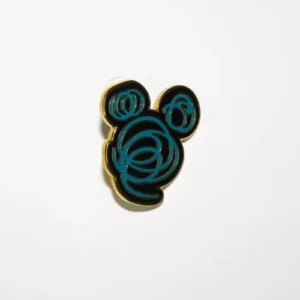 Disney Quest Mickey Head Logo HTF Pin