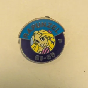Disney Rapunzel Magic Kingdom Parking Lot Sign Hidden Mickey Pin
