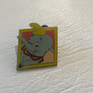 Disney Dumbo Diamond Hidden Mickey Pin