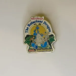 Disney Walt Disney's 60th Anniversary The Reluctant Dragon Pin