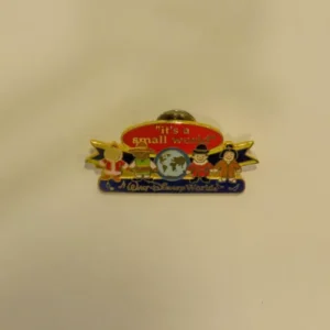 Disney Small World Logo Pin