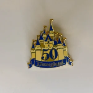 Disney  Cast Member 50th Anniversary Castle Pin Pin