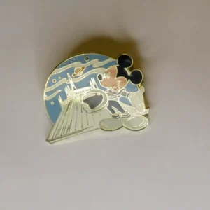 Disney JDS Space Mountain Theme Parks Walt Disney 100th Year Pin